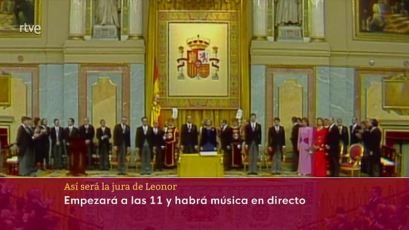 Parlamento - Conoce el Parlamento - Así será la jura de la Princesa Leonor -21/10/2023