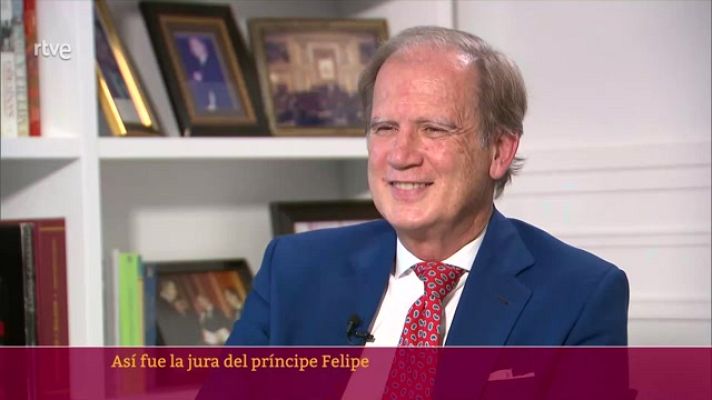 Parlamento - Luis María Cazorla: así fue la jura del príncipe Felipe