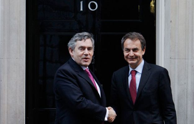  - Zapatero se reúne con Gordon Brown