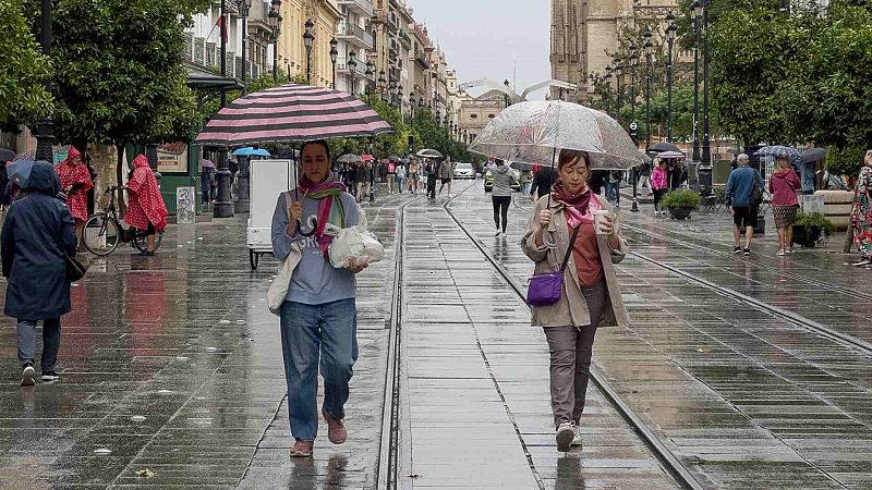 Dos frentes dejarán lluvias en Galicia, Cataluña y Baleares, y descenso de temperaturas