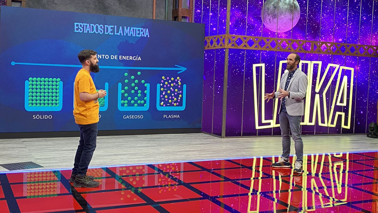 Sólido, líquido, gaseoso y plasma. Física con Adrián García