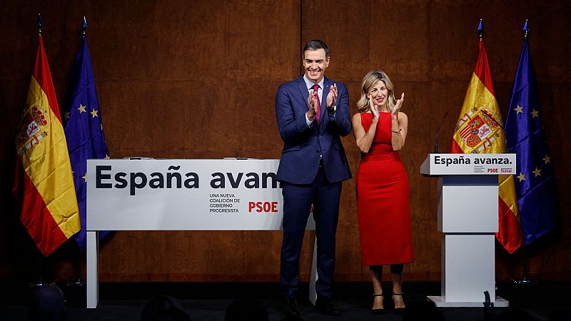 PSOE y Sumar cierran un pacto de gobierno de coalición que incluye la reducción de la jornada laboral