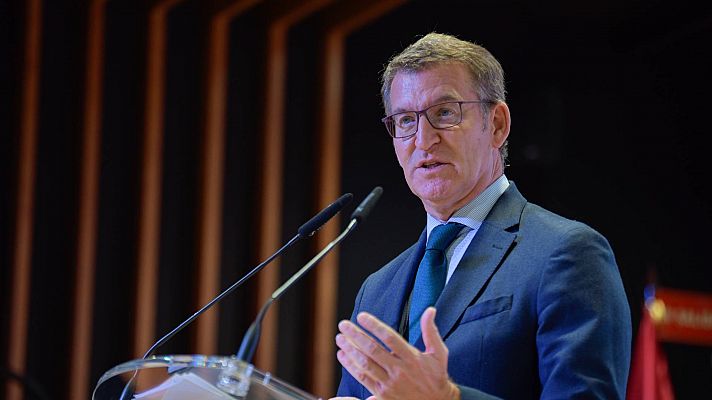 Telediario 1 - El PP cree que el acuerdo de PSOE y Sumar busca desviar la atención sobre la posible amnistía