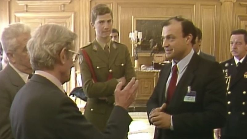El detrás de cámara del príncipe Felipe, 38 años después de su juramento de la Constitución