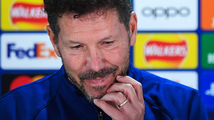Fútbol - Simeone, ante el Celtic - Atlético: "Será un partido fuerte"