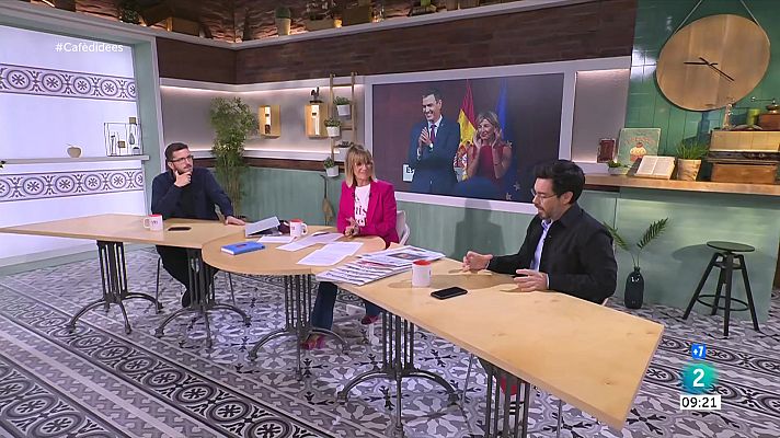 Cafè d'idees - Xavier Antich, 'Esa pieza que no encaja' i acord PSOE-Sumar