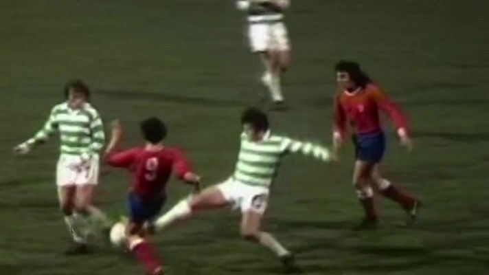 Telediario 1 - Adelardo, sobre Glasgow: "Dimos patadas, nos obligaron"