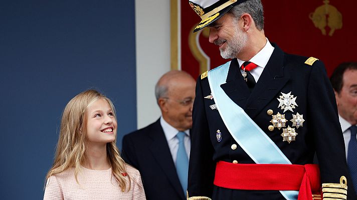 Telediario 2 - Los 18 años de la princesa Leonor, foto a foto