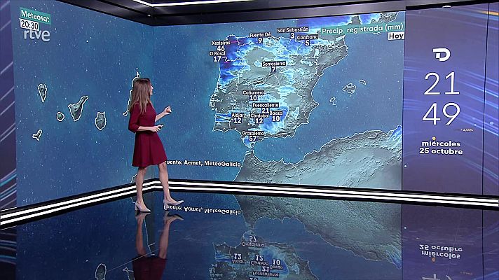 Rachas de viento muy fuerte en Lugo, oeste de Asturias y en las sierras del sureste peninsular