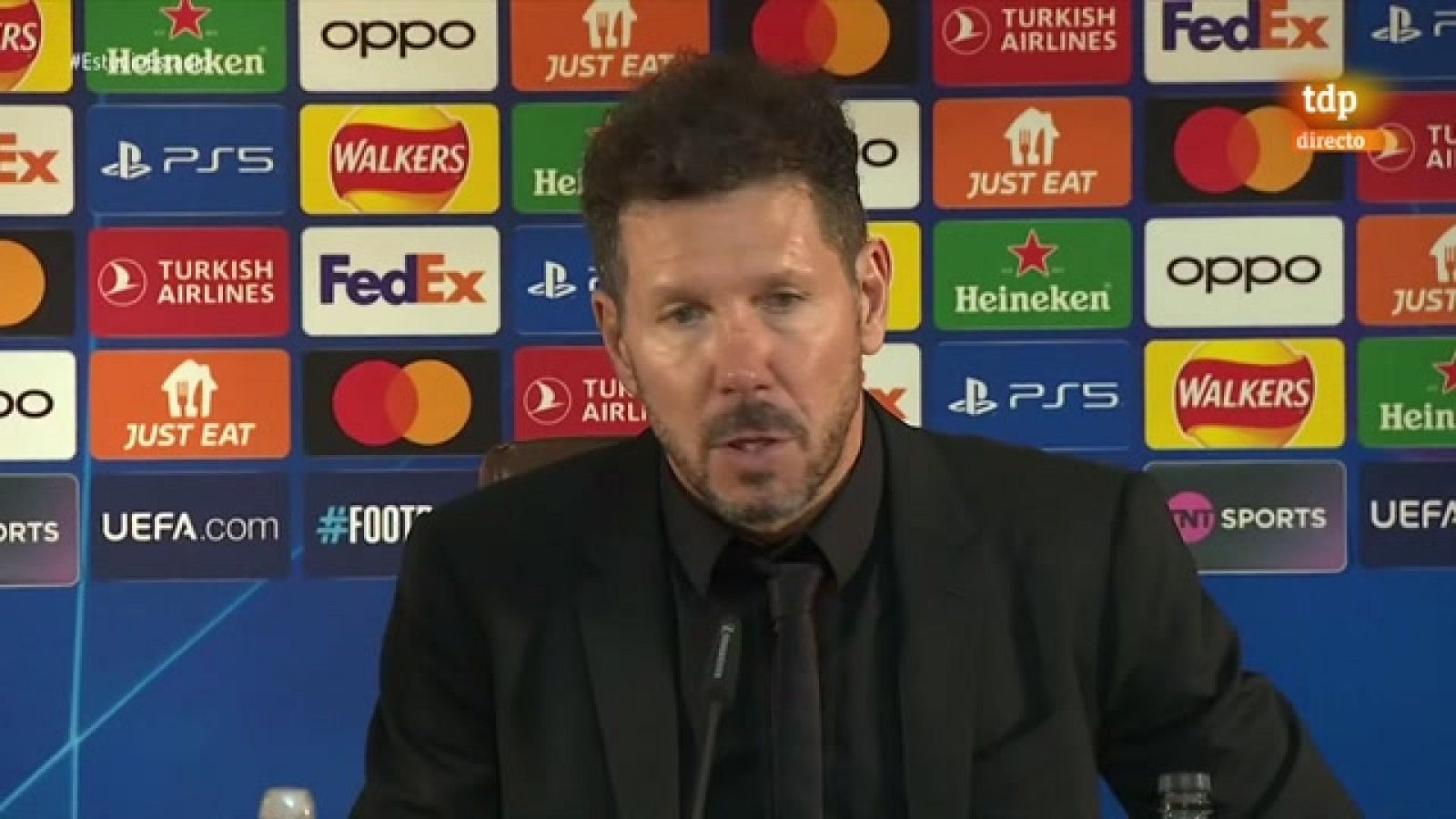 Simeone: "Estamos en el camino correcto para competir como queremos"