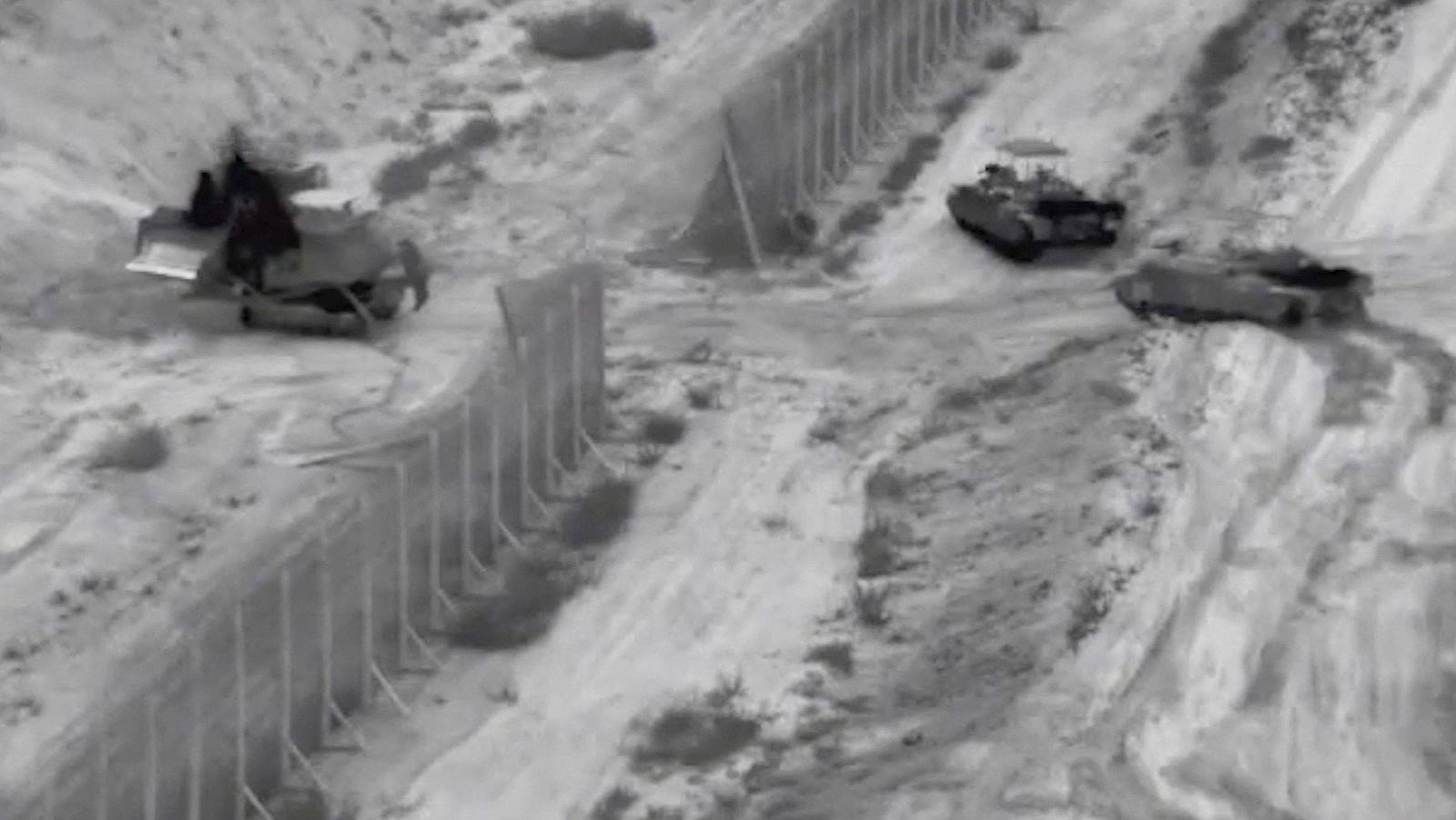 El Ejército de Israel hace una "incursión" terrestre con tanques en la Franja de Gaza