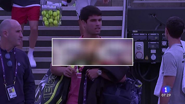 Telediario Matinal - Carlos Alcaraz confirma que jugará en París-Bercy y las Finales ATP