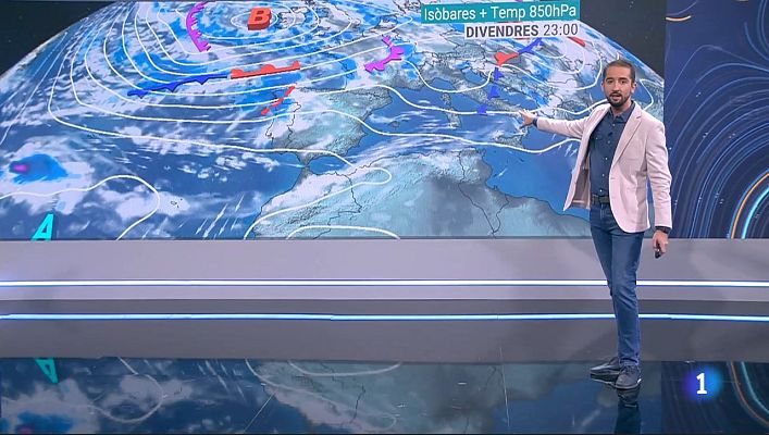 El temps - Muntanya russa de temperatures i més fronts els pròxims dies