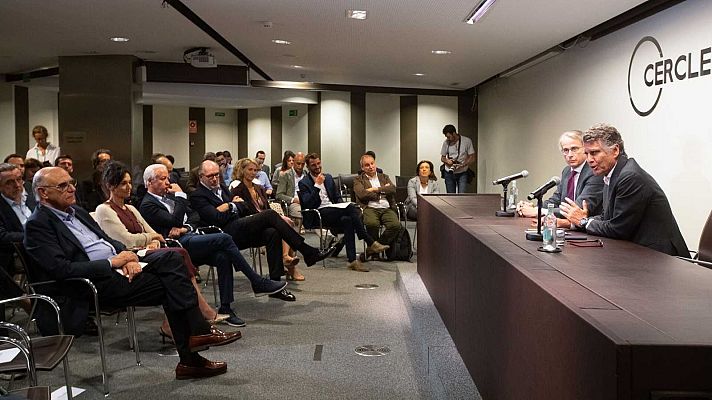 Telediario 1 - El Cercle d'Economia ve la amnistía incompatible con la unilateralidad y pide acordarla con el PP