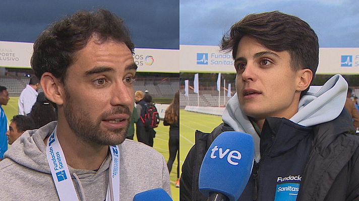 Álvaro Martín y María Pérez miran ya a los Juegos de París