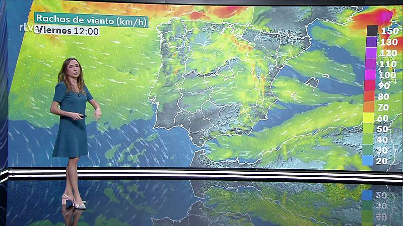 Rachas de viento muy fuerte en puntos de la mitad norte, zona centro, tercio oriental peninsular y en Mallorca - ver ahora