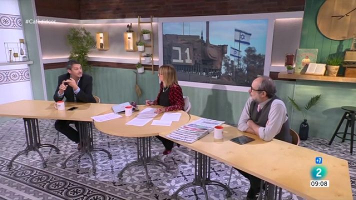 Cafè d'idees - L'ajuda a la Franja de Gaza, Lluís Orriols i Pep Plaza