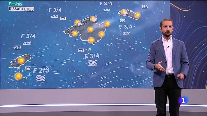 El temps a les Illes Balears - 27/10/23