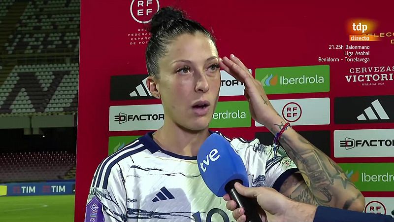 Las declaraciones de Jenni Hermoso tras su gol a Italia - ver ahora