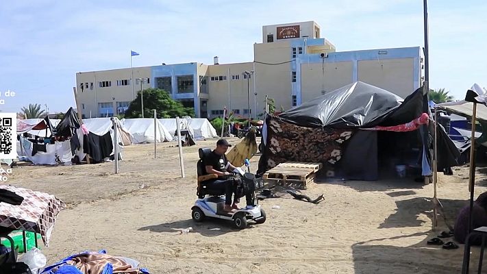 Discapacidad en la guerra de Gaza: miles de desplazados tienen necesidades especiales