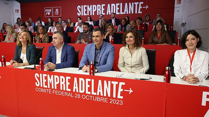 Sánchez "defiende la amnistía en Cataluña" como "única vía" para que haya Gobierno y pide su apoyo a la militancia