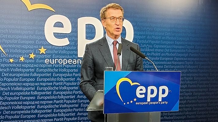 Telediario Fin de Semana - Feijóo pide a Sánchez que consulte sobre la amnistía