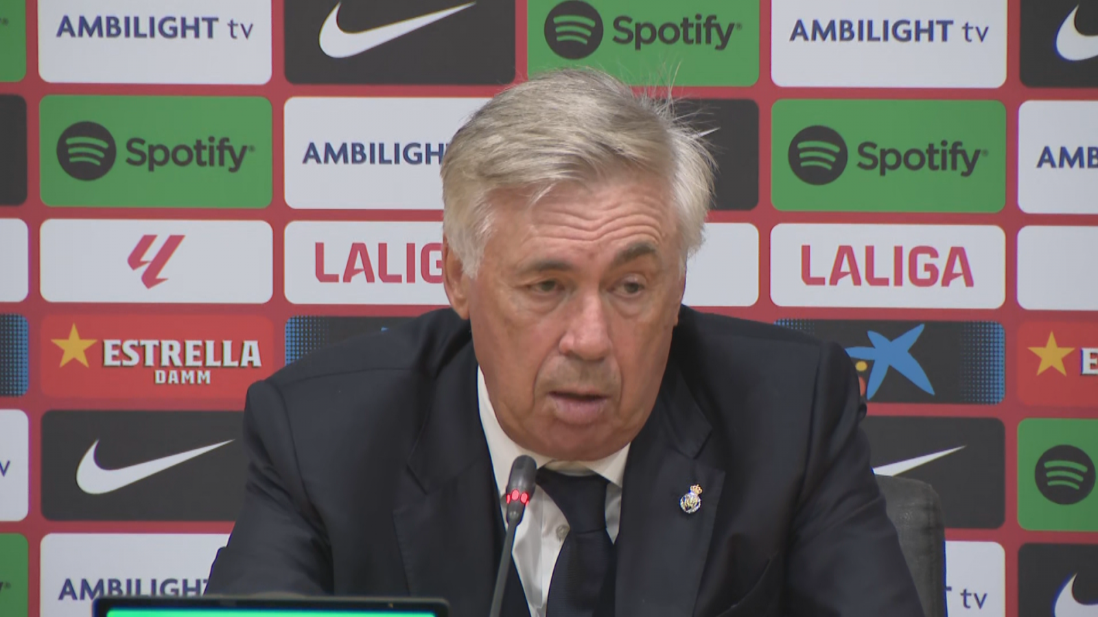 Carlo Ancelotti: "La clave ha sido el cambio de actitud al descanso"