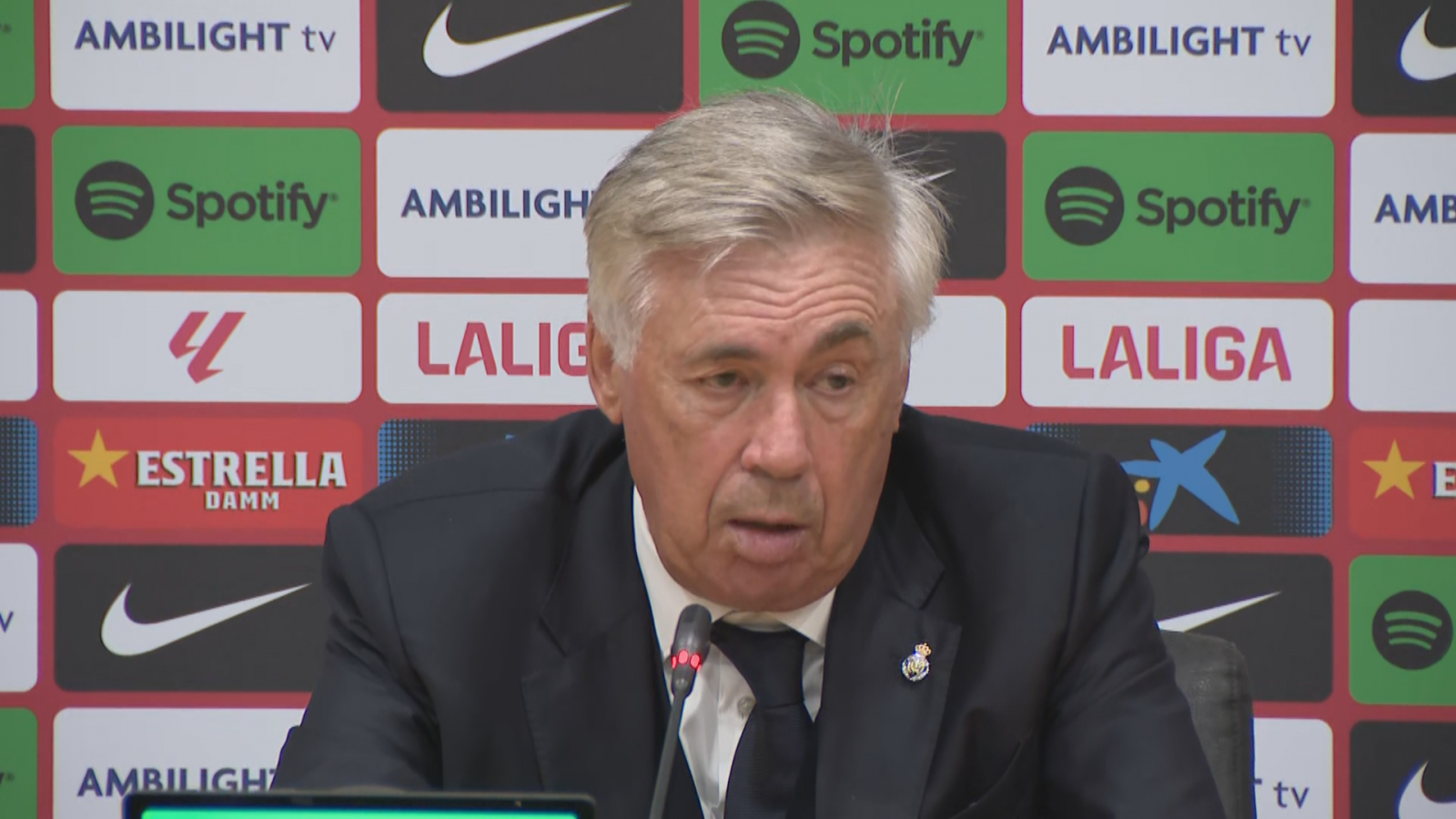 Carlo Ancelotti: "La clave ha sido el cambio de actitud al descanso"   