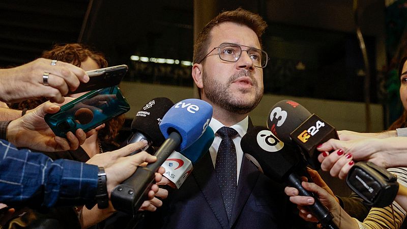 Aragonès asegura que la aministía es un paso pero reclama un referéndum