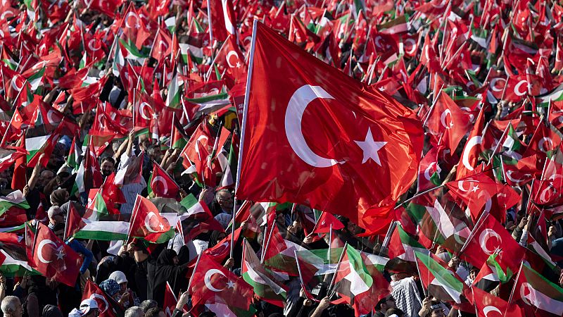 El presidente de Turquía acusa a Israel de cometer crímenes de guerra en Gaza