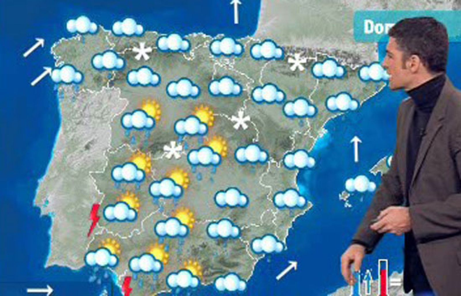 Nuevo temporal de lluvia y viento