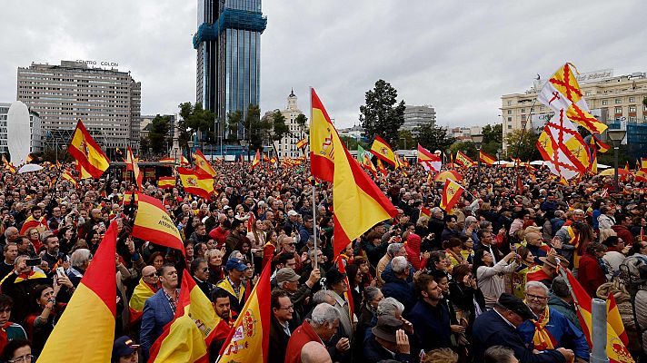 Abascal critica la amnistía: "No lo vamos a permitir"