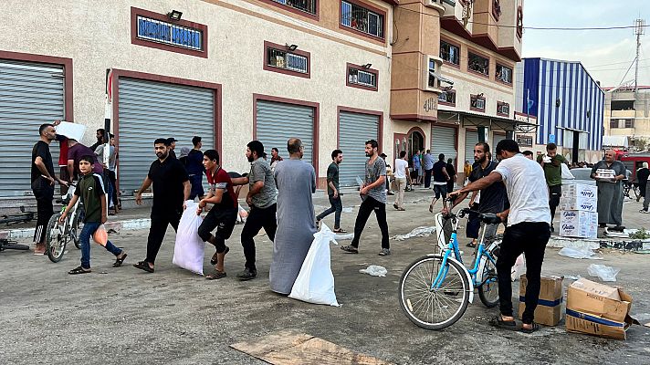 Asaltan los almacenes de la ONU en Gaza ante la falta de alimentos y suministros