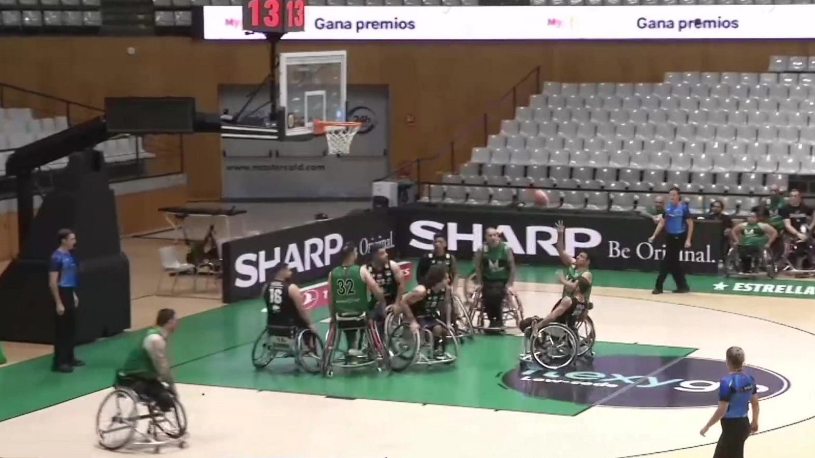 Baloncesto en silla de ruedas - Liga División de Honor 4ª jornada: Menarini Joventut - Mideba Extremadura - ver ahora