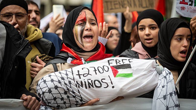 Decenas de marchas en todo el mundo piden detener la guerra en Israel