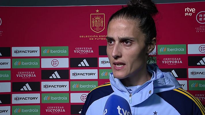 Montse Tomé, a RTVE: "Es una suerte tener jugadoras que opten al Balón de Oro"