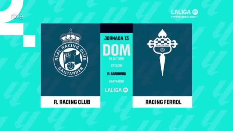Racing - Racing de Ferrol: resumen del partido de la 13ª jornada | Segunda - ver ahora