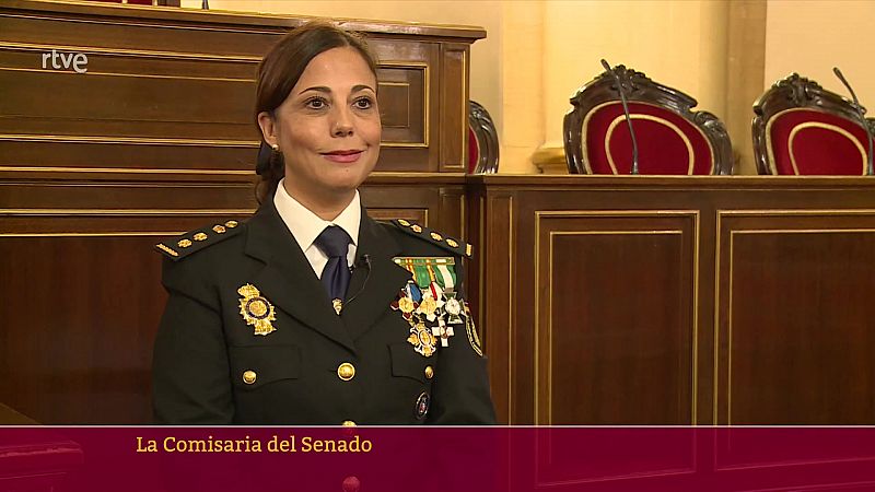 Parlamento - El reportaje - Olga Jimnez, la Comisaria del Senado - 28/10/2023