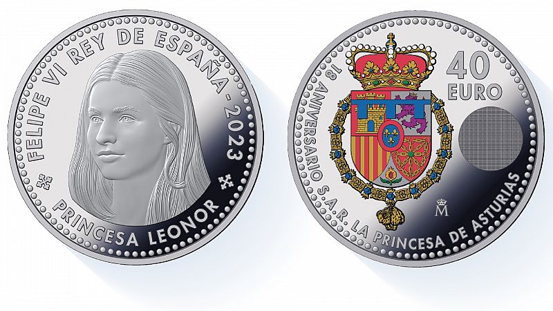 La princesa Leonor tendrá su propia moneda