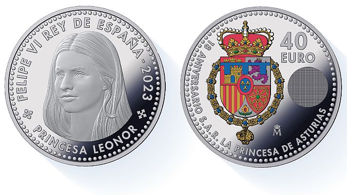 Telediario 1 - La princesa Leonor tendrá su propia moneda