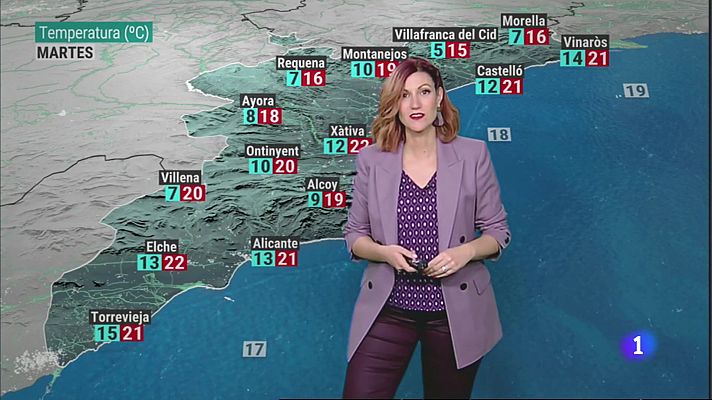 El Tiempo en la Comunitat Valenciana - 30/10/23