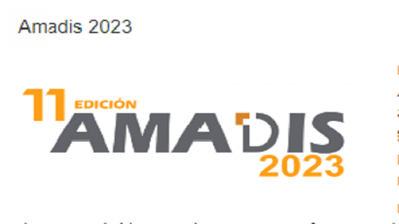 Accesibilidad: El congreso AMADIS reclama a medios y plataformas más cantidad y calidad en la accesibilidad