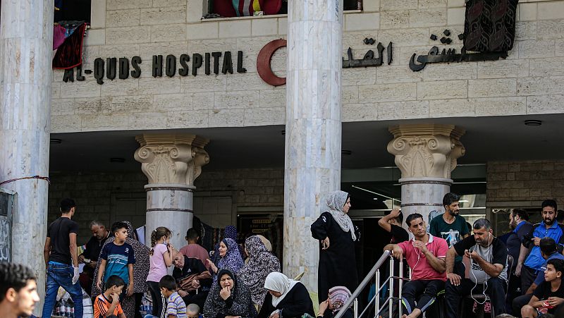 Israel bombardea las cercanías de tres hospitales gazatíes