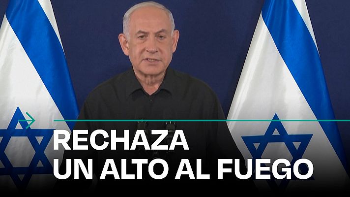 Israel-Gaza: Netanyahu dice que "este es un tiempo para la guerra" y pide que apoyen su lucha