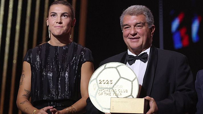 El Barça Femení, mejor equipo en la gala del Balón de Oro 