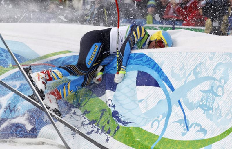   El susto de la jornada de Vancouver lo ha protagonizado el sueco Patrick Jaerbyn, con una espectacular caída en la prueba de Supergigante.