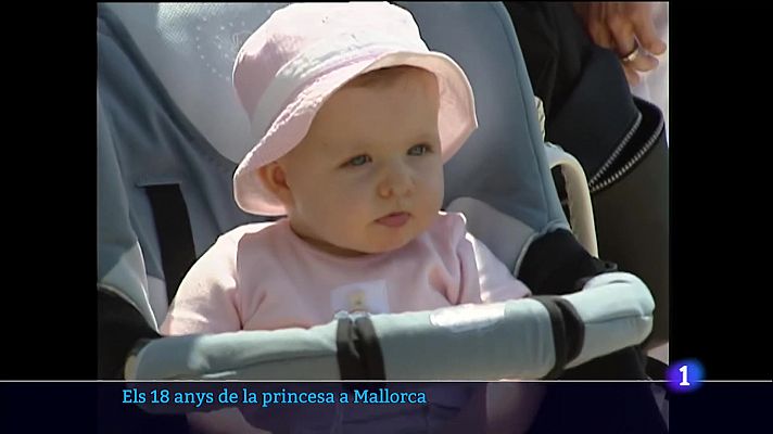 Informatiu Balear - Els 18 anys de la princesa a Mallorca