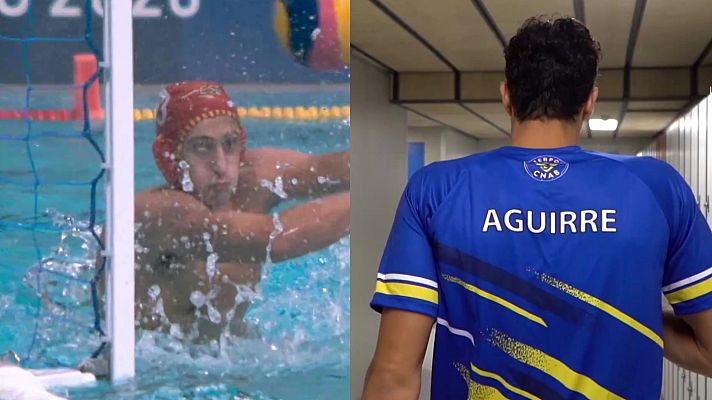 Waterpolo - Reportaje: Unai Aguirre, portero CNAB