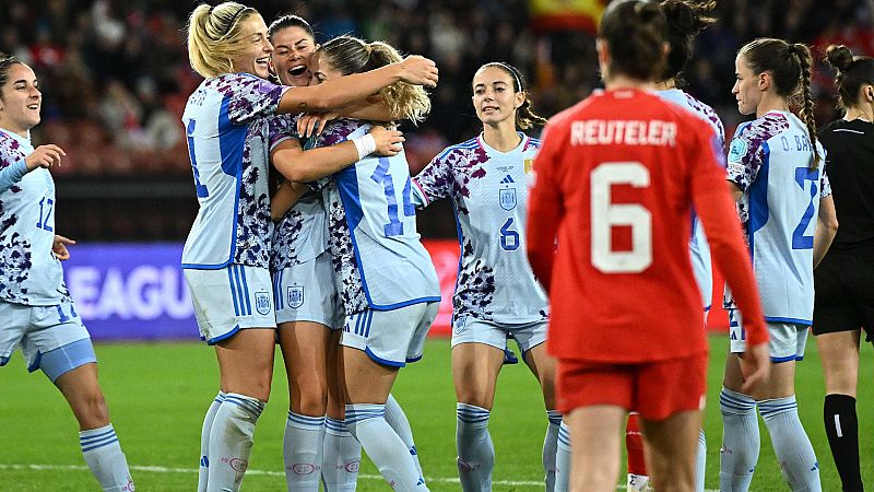 Suiza - España: resumen y goles del partido de la Nations League -- Ver ahora en RTVE Play