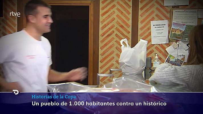 Telediario 2 - Los panaderos de Turégano o el repartidor de Rubí, en Copa
